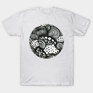 Funky fungus (circle) T-Shirt